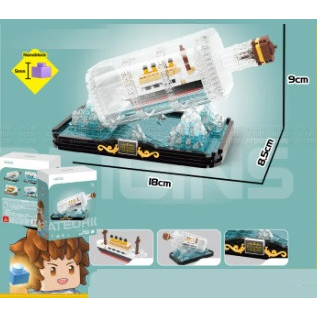 Bộ Lego Tàu Titanic Đựng Trong Chai... T26-KOCO-03001