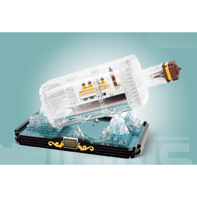 Bộ Lego Tàu Titanic Đựng Trong Chai... T26-KOCO-03001