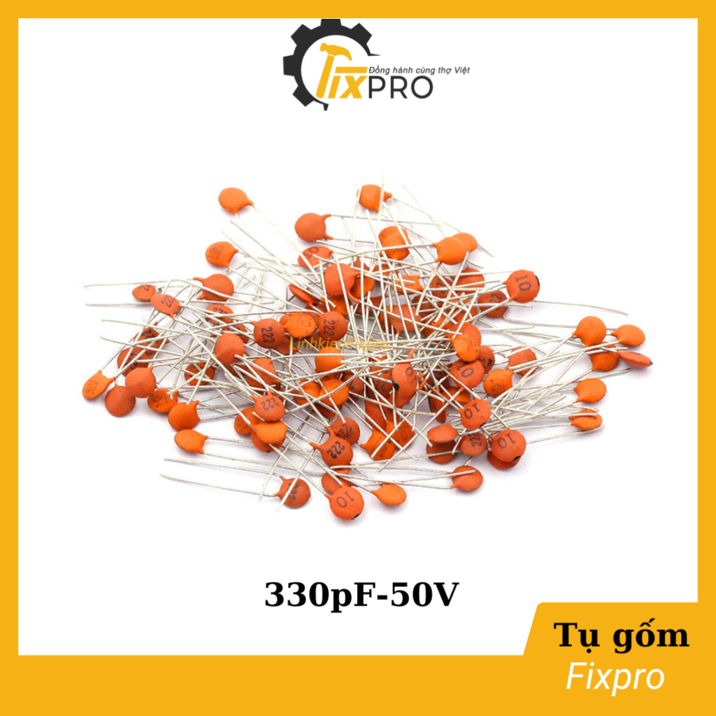 Tụ gốm 331 330PF 50V chất lượng tốt (túi 10 cái)