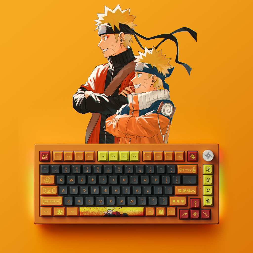 Bàn phím cơ AKKO 5075B Plus Dragon Ball -Naruto