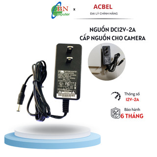 Nguồn Acbel 12V-2A đa năng, chuyên dụng dành cho camera