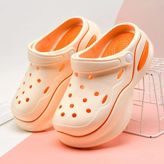 Dép Cross nữ Sandal nữ Đế Dày chất liệu EVA siêu nhẹ đủ màu kèm Sticker - hot trend 2023