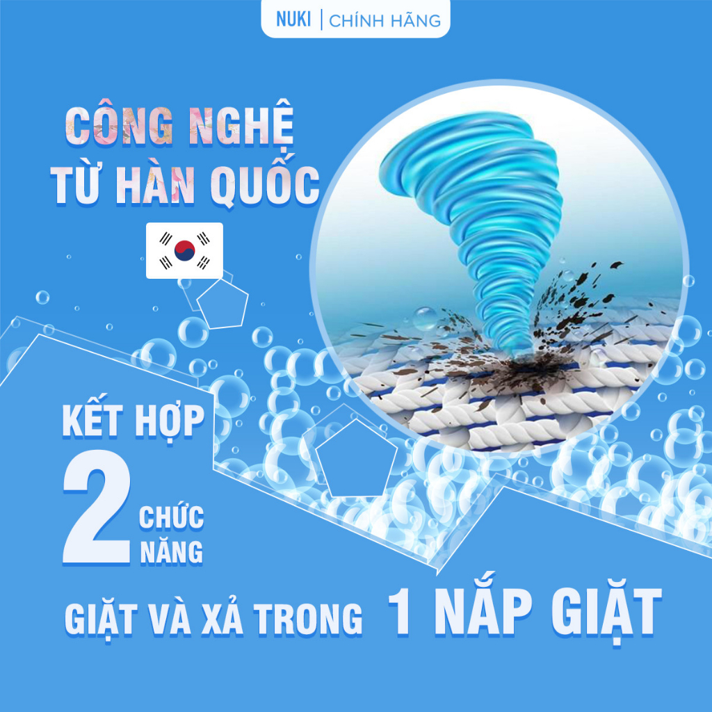 Nước Giặt Xả Hàn Quốc Nuki Special 3kg vs Nuki Premium 3kg6 Lưu Hương Đậm Sâu