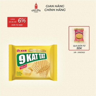 Bánh xốp ulker 9 kat tat vị chuối loại 39g