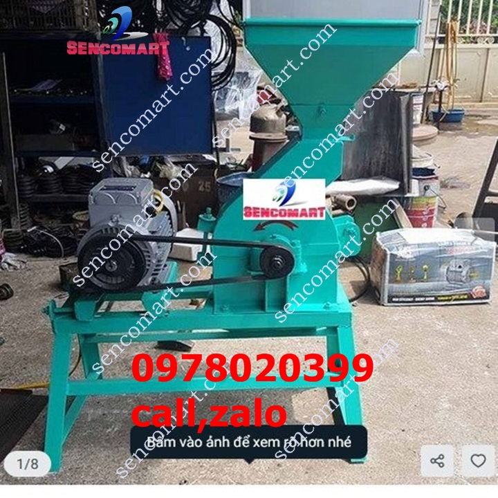 Máy nghiền ngô , đập bột lúa , sắn