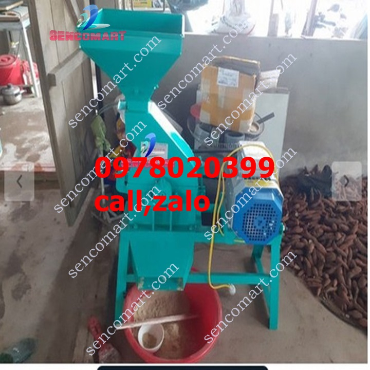 Máy nghiền ngô , đập bột lúa , sắn