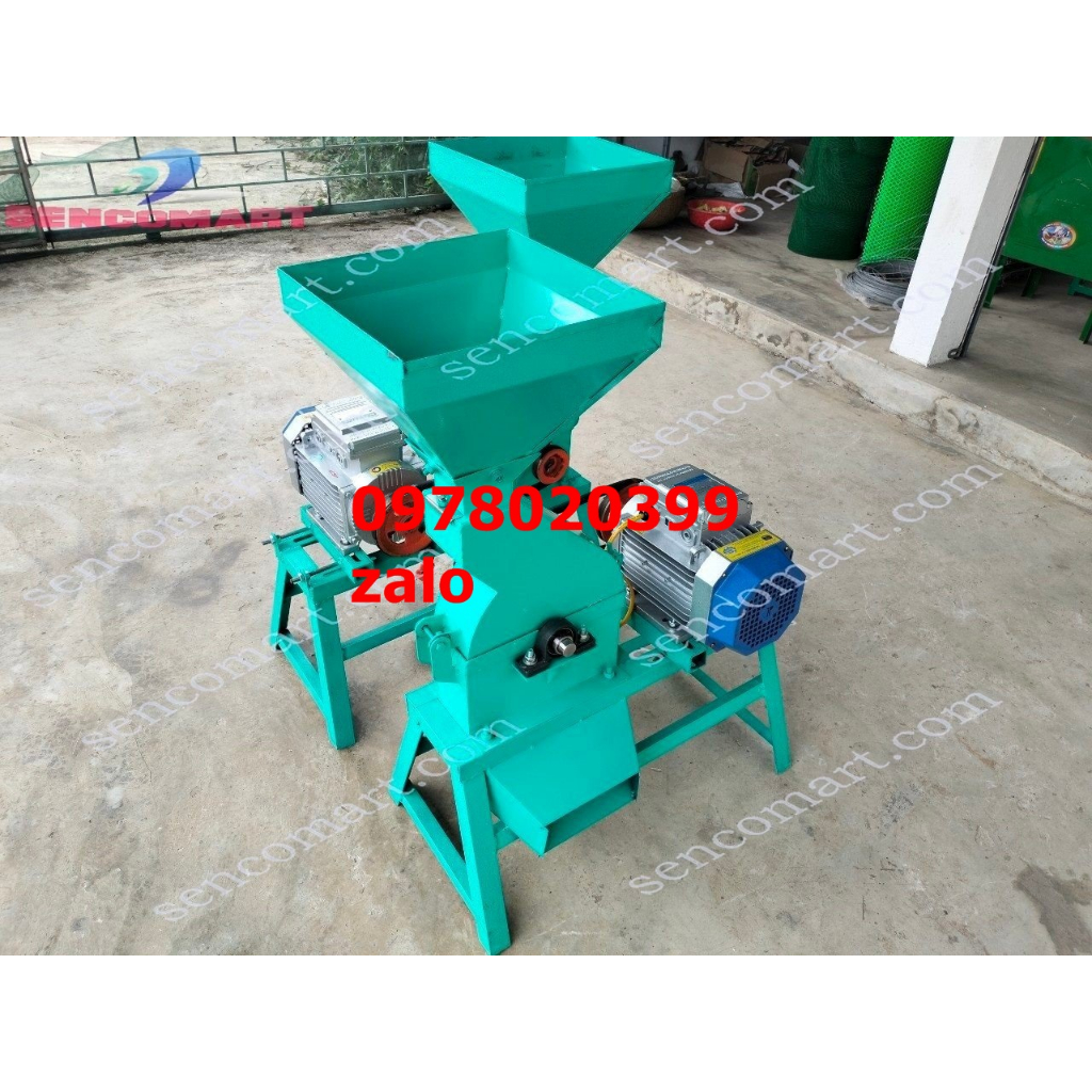 Máy nghiền ngô , đập bột lúa , sắn