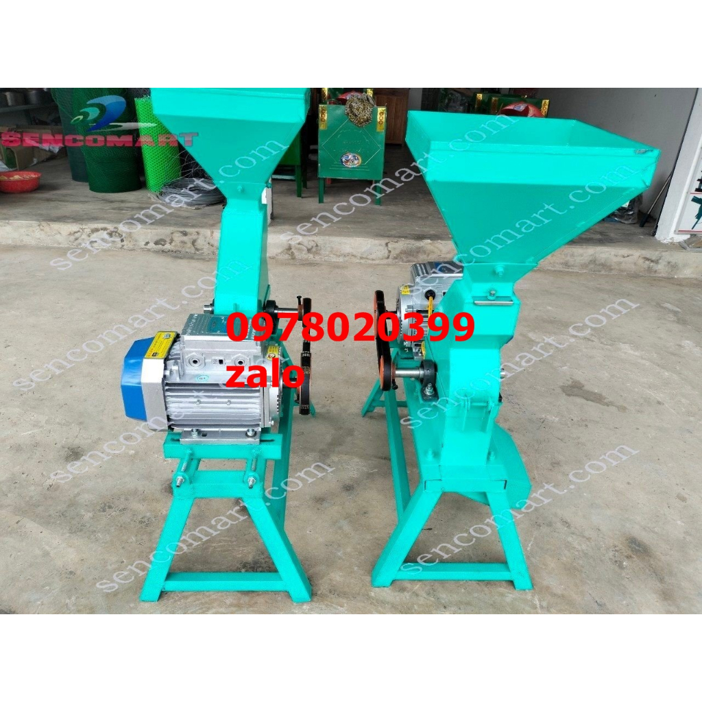 Máy nghiền ngô , đập bột lúa , sắn