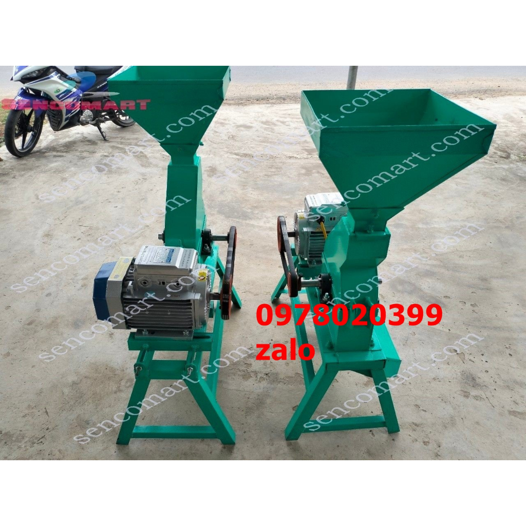 Máy nghiền ngô , đập bột lúa , sắn