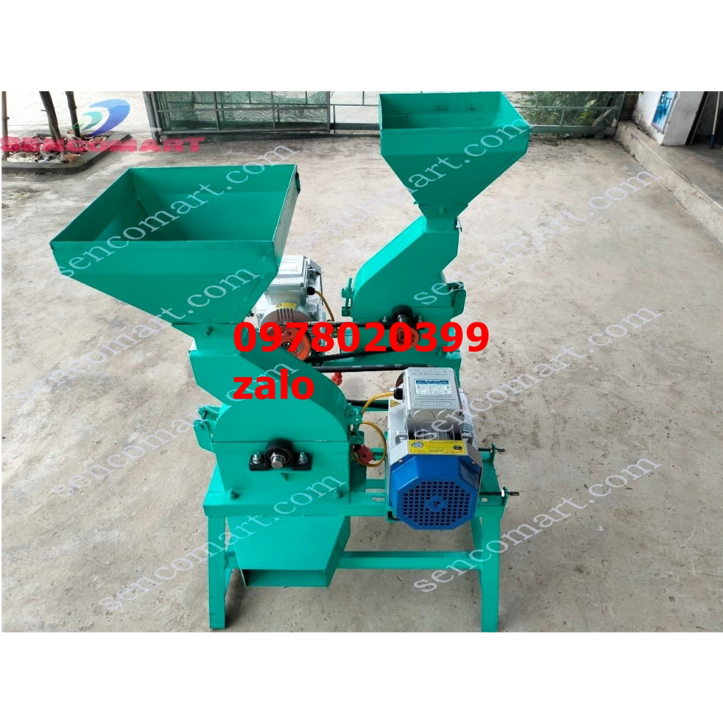 Máy nghiền ngô , đập bột lúa , sắn