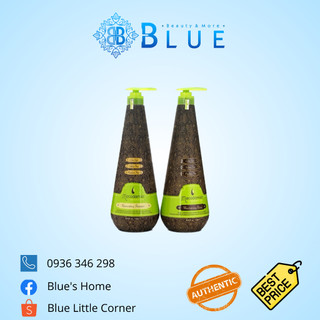 [Macadamia] Dầu gội Rejuvenating Shampoo - Dầu xả Moisturizing Rinse phục hồi