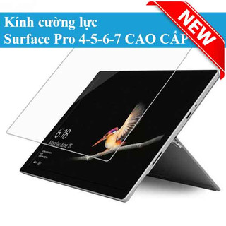 Kính cường lực surface pro 4-5-6-7 cao cấp cường lực tốt