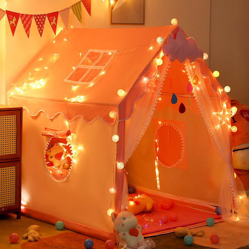 Lều cho bé⛺lều công chúa hoàng tử🎪cỡ đại mẫu S6Plus khung inox, vải dù siêu bền