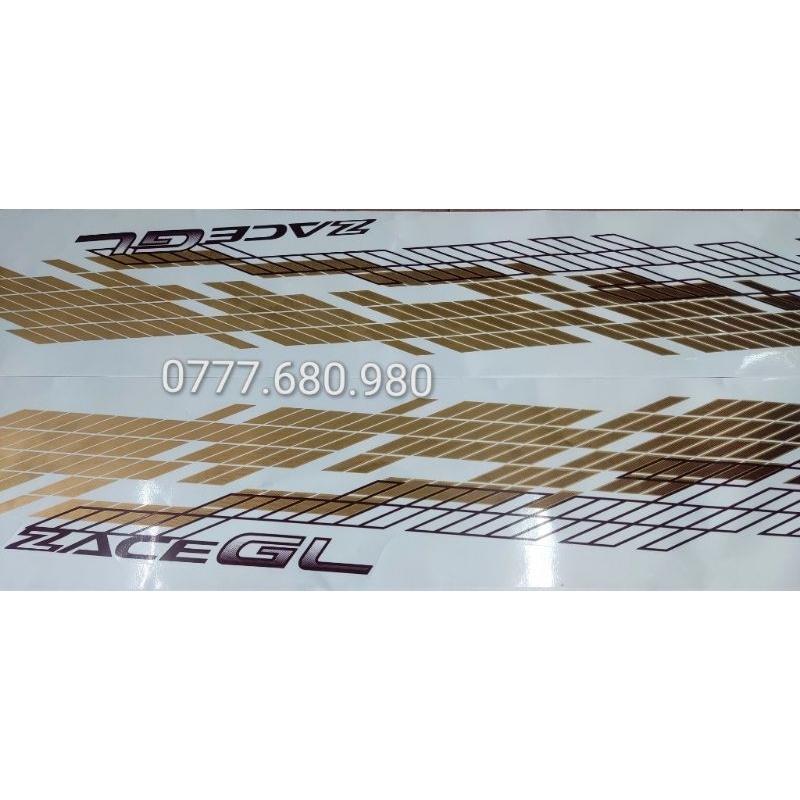 BỘ TEM XE TOYOTA ZACE GL
