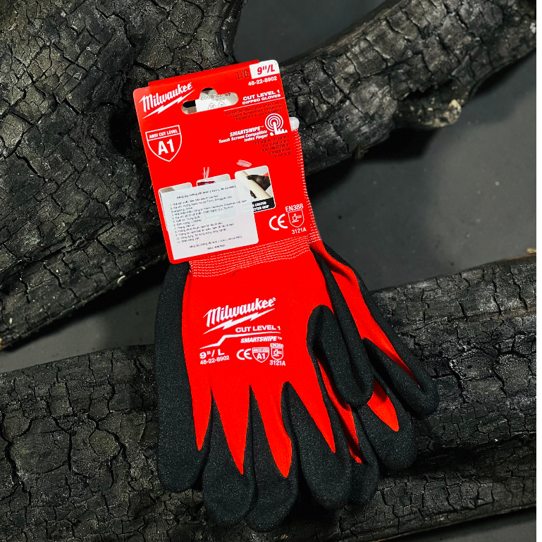 Găng tay chống cắt MILWAUKEE 48-22-8902 Level 1 có cảm ứng điện thoại
