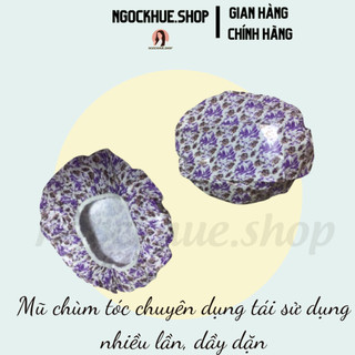 Mũ chụp tóc đa năng, ủ tóc khi nhuộm - dùng nhiều lần - Ngọc Khuê Shop