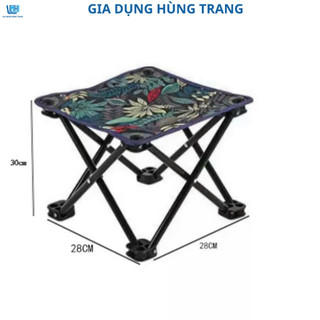 Ghế du lịch gấp gọn - ghế gấp gọn dã ngoại, câu cá