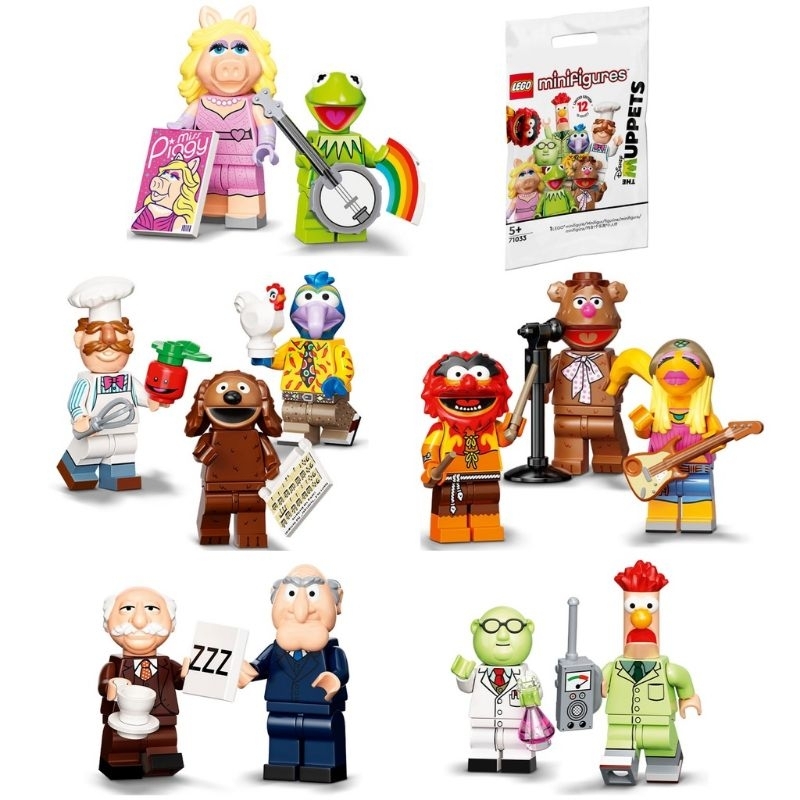 Xếp hình lego nhân vật series Muppets 71033