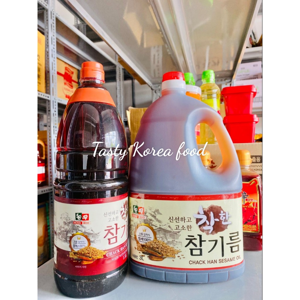 Dầu mè nongwoo - chai 3 lít