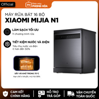 Máy rửa bát thông minh Xiaomi Mijia N1-16 bộ– Khử trùng đa năng, diện tích lớn