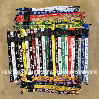 Móc chìa khóa Lanyard Keychain Dây móc đeo thẻ trend thể thao vận động streewear Nba Nfl Mlb Áo bóng chày Áo bóng rổ