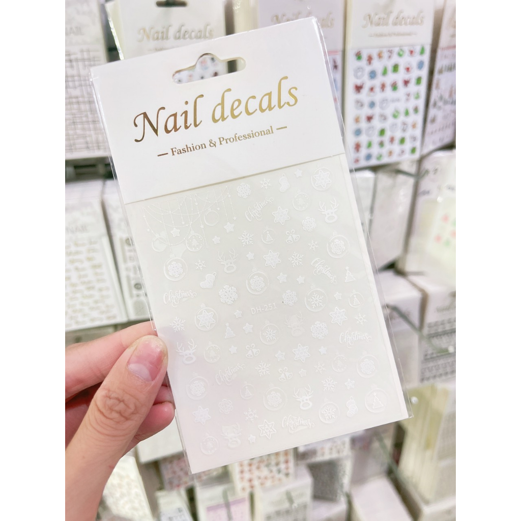 Sticker Trang Trí Móng, Hình Dán Trang Trí Móng Các Mẫu Hot Nhất Hiện Nay