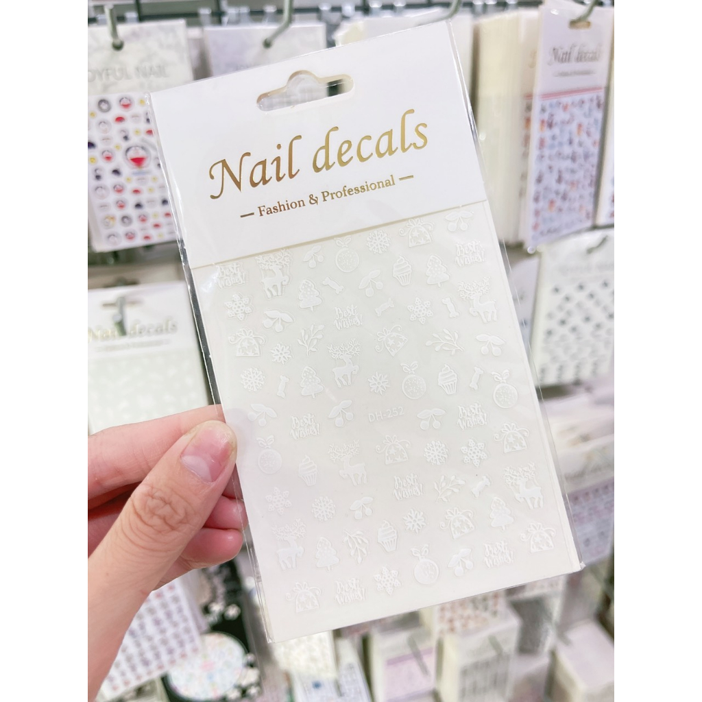 Sticker Trang Trí Móng, Hình Dán Trang Trí Móng Các Mẫu Hot Nhất Hiện Nay