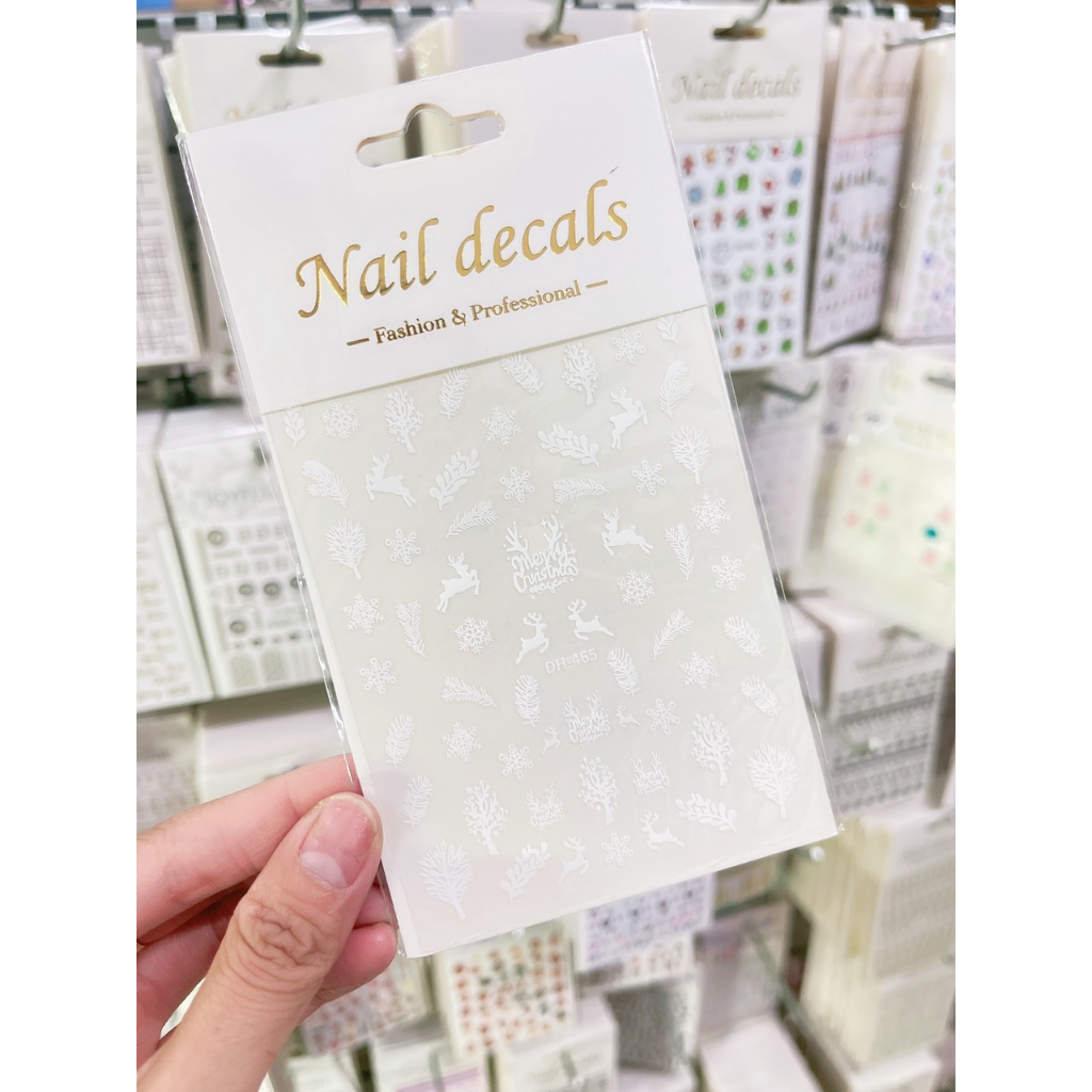 Sticker Trang Trí Móng, Hình Dán Trang Trí Móng Các Mẫu Hot Nhất Hiện Nay