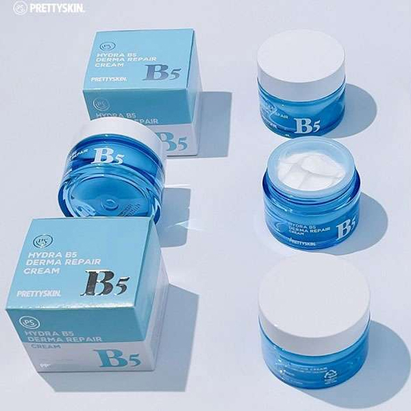 Kem Dưỡng Phục Hồi, Dưỡng Trắng Pretty Skin Hydra B5 Derma Repair Cream 52ml