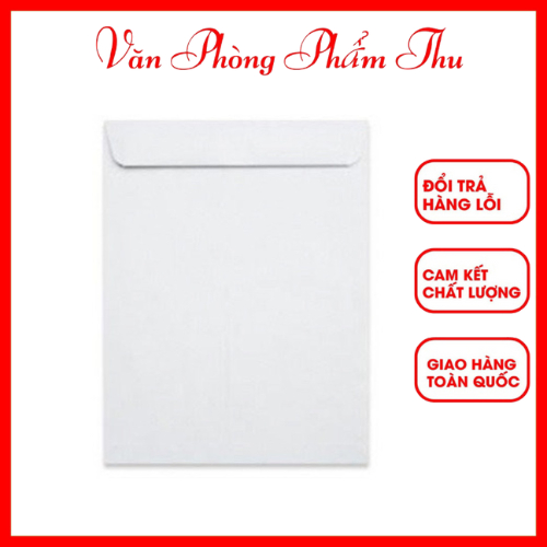 Bao Bì Thư A5 Định Lượng 100 Có Keo 2 Mặt – Văn Phòng Phẩm Thu