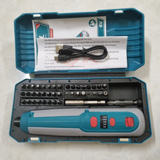 Máy siết vít dùng pin Lithium-ion 4V TOTAL TSDLI0403 Máy bắn vít mini cầm tay tích hợp đèn