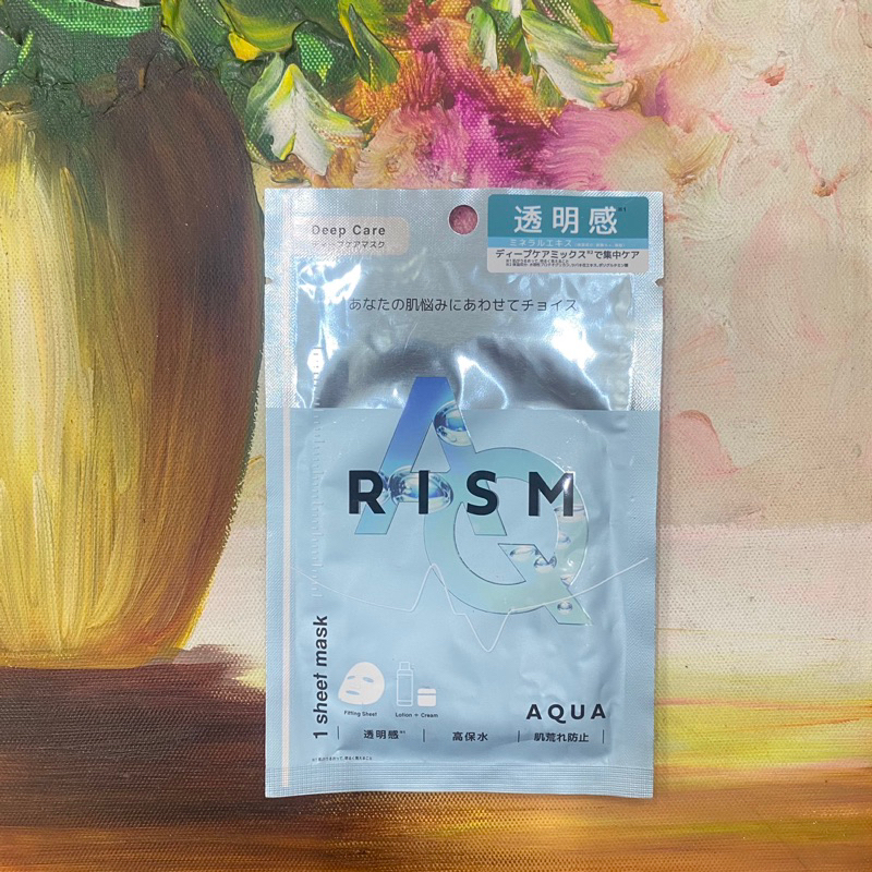 🍒 Mặt Nạ Cấp Nước RISM Deep Care Mask Aqua 27ml Face Sheet Pack 1miếng