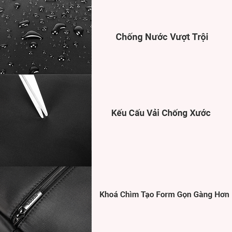 Túi đeo chéo nam đeo vai đựng ipad chất liệu vải chống nước - CXD Athen Official