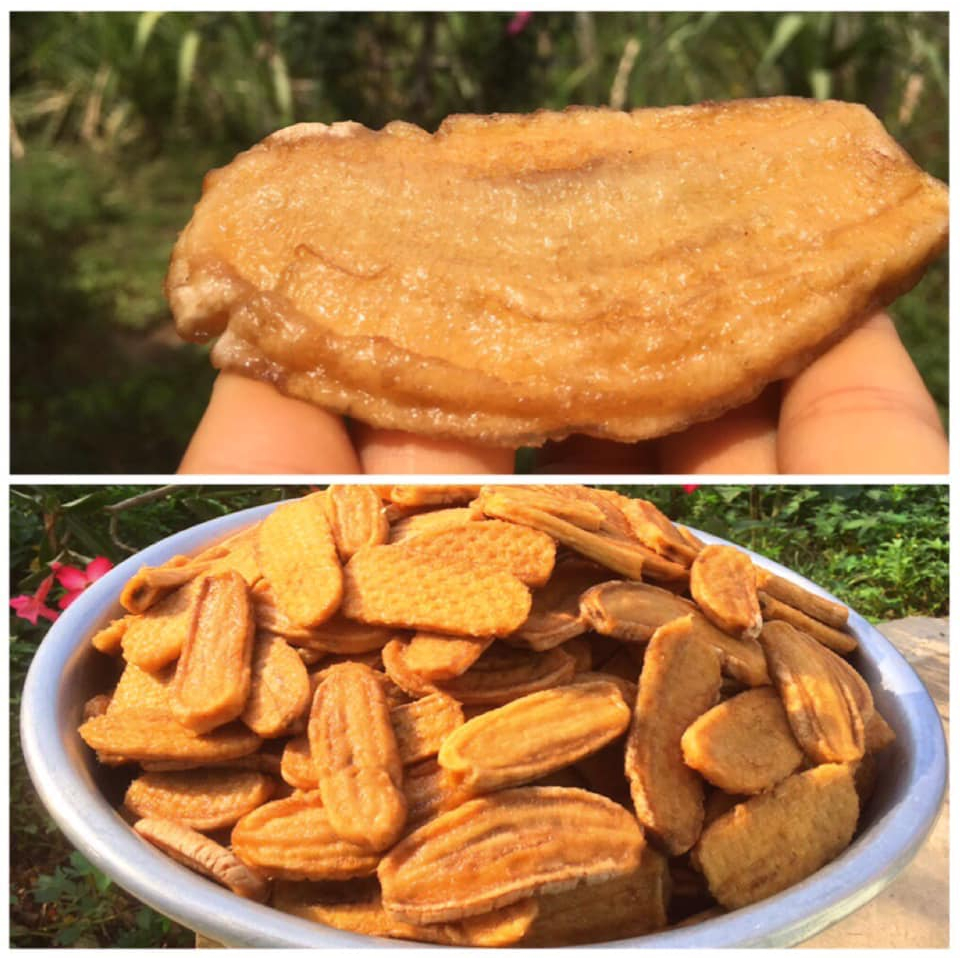 Chuối dẻo vị gừng ÔNG THẮNG - 500g