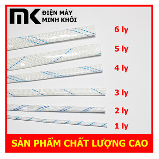 Ống gen thủy tinh cách điện, chịu nhiệt 1 mét