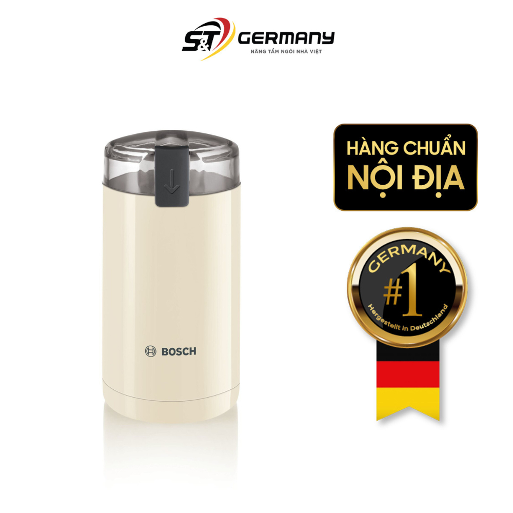 Máy xay cà phê Bosch TSM6A017C nội địa Đức, máy xay cafe cầm tay công suất 180W xay được 75g cafe GSTElectronic 400065