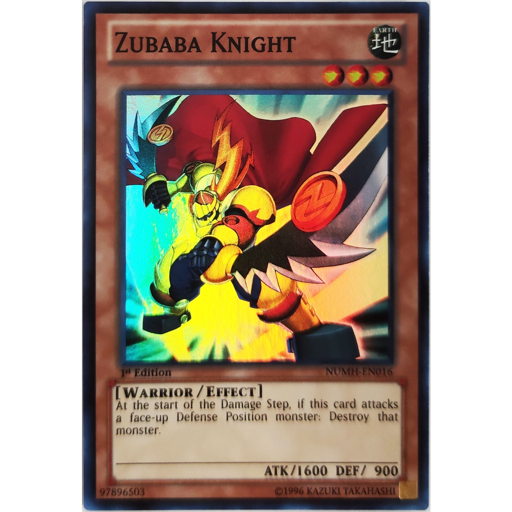 [Thẻ Yugioh] Zubaba Knight |EN| Super Rare