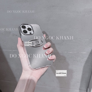 Ốp điện thoại Gương soi đính đá Di sel cao cấp sang chảnh