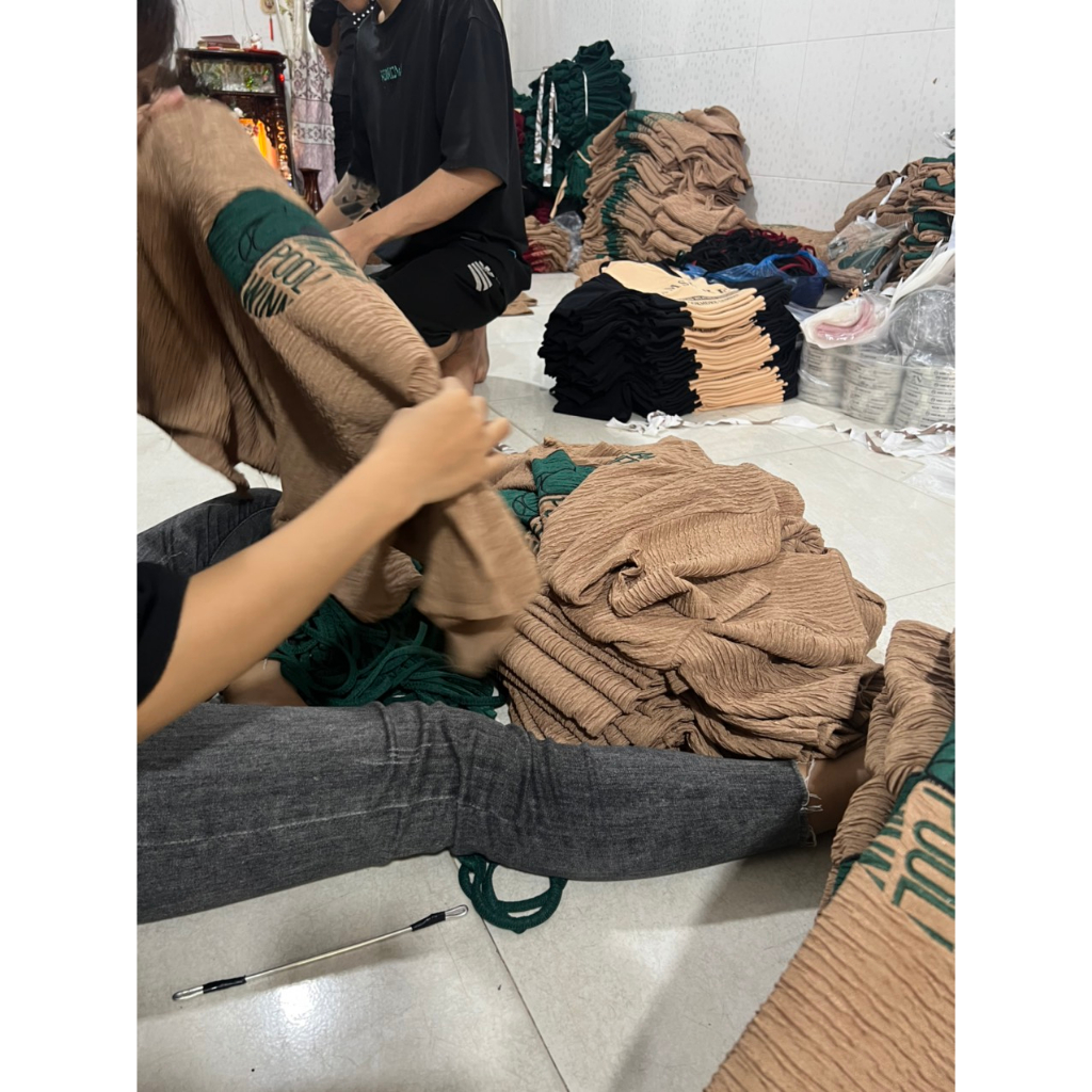 SÉT bộ đồ dài nữ rút eo Bigsize 85kg BEAR