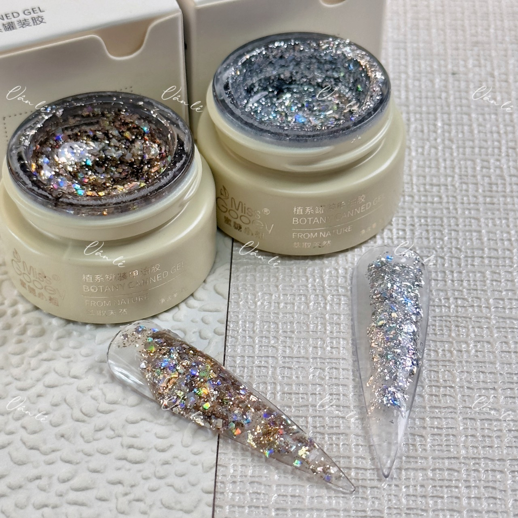 Gel nhũ kim tuyến khổng tước