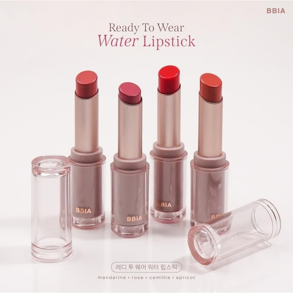 Son thỏi Bbia Ready To Wear Water Lipstick (4 màu) 3g