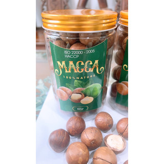 500g hạt macca sấy nứt vỏ loại 1