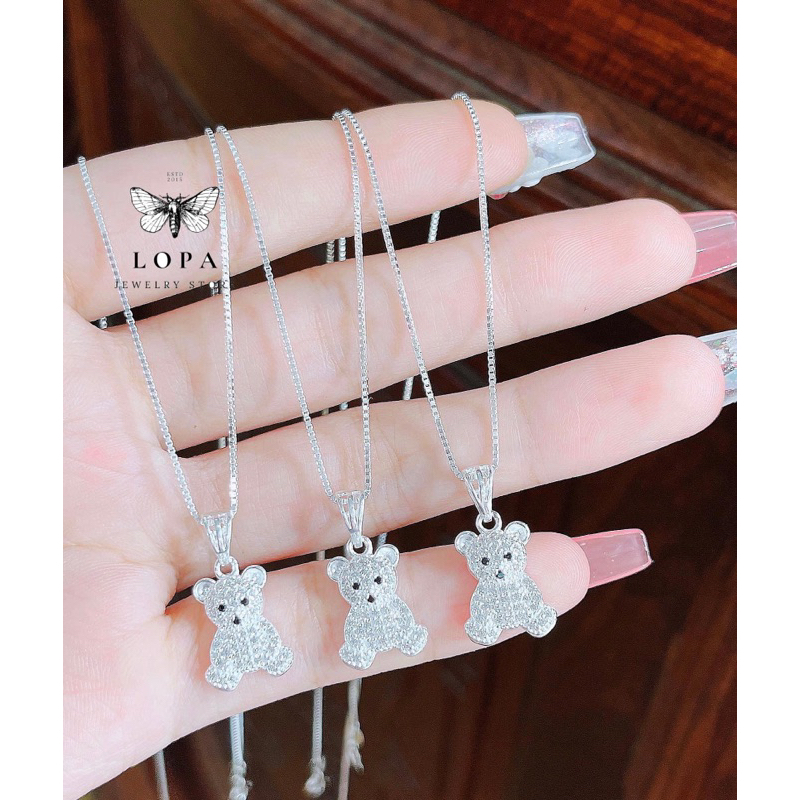 Dây chuyền bạc nữ LoPa dáng nhẹ nhàng xinh xắn nữ tính điệu đà