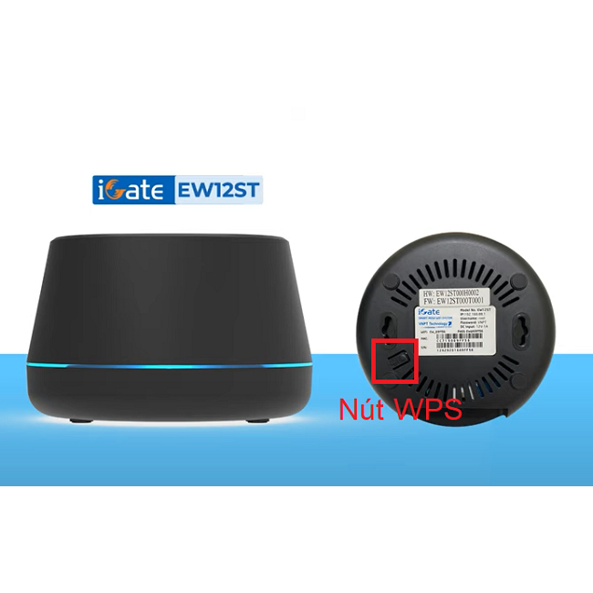 Hệ thống WiFi Mesh VNPT Technology iGate EW12ST (1-pack) chuẩn AC hiệu năng vượt trội dành cho gia đình