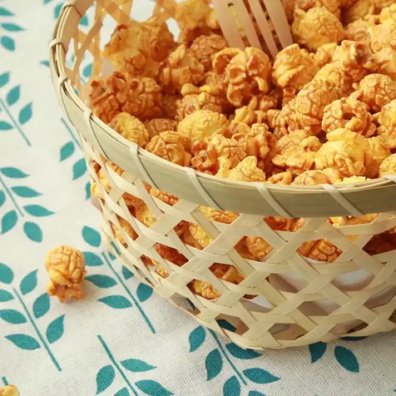 Đế tre tròn, khay tre tròn đan mắt cáo, đĩa tre cao 5p  shop mây tre đan Anh Thư