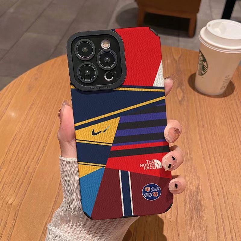 Ốp lưng iphone da in hoạ tiết N.I..K.E 6/6s/6plus/7plus/8plus/x/xs/xsmax/11/12/13/14/pro/max/promax - Awifi U1-1