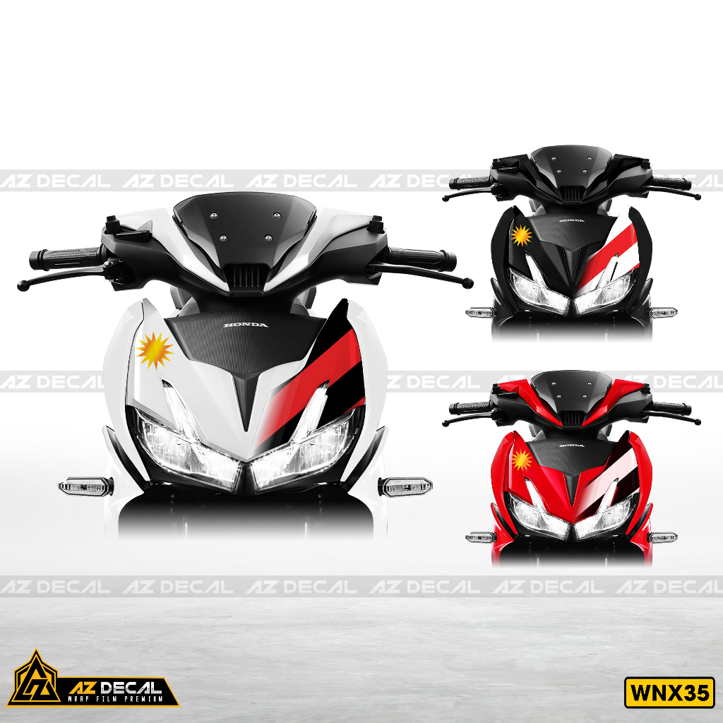 Decal Winner X 150 Màu Tem Cho Xe Đen, Đỏ, Trắng, Xanh...| WNX35 | Team Tem Xe Máy Rời Chống Nước Dễ Dán