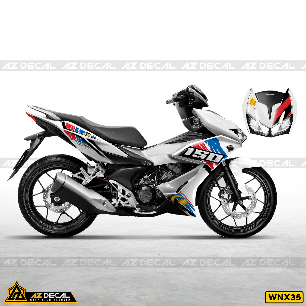 Decal Winner X 150 Màu Tem Cho Xe Đen, Đỏ, Trắng, Xanh...| WNX35 | Team Tem Xe Máy Rời Chống Nước Dễ Dán