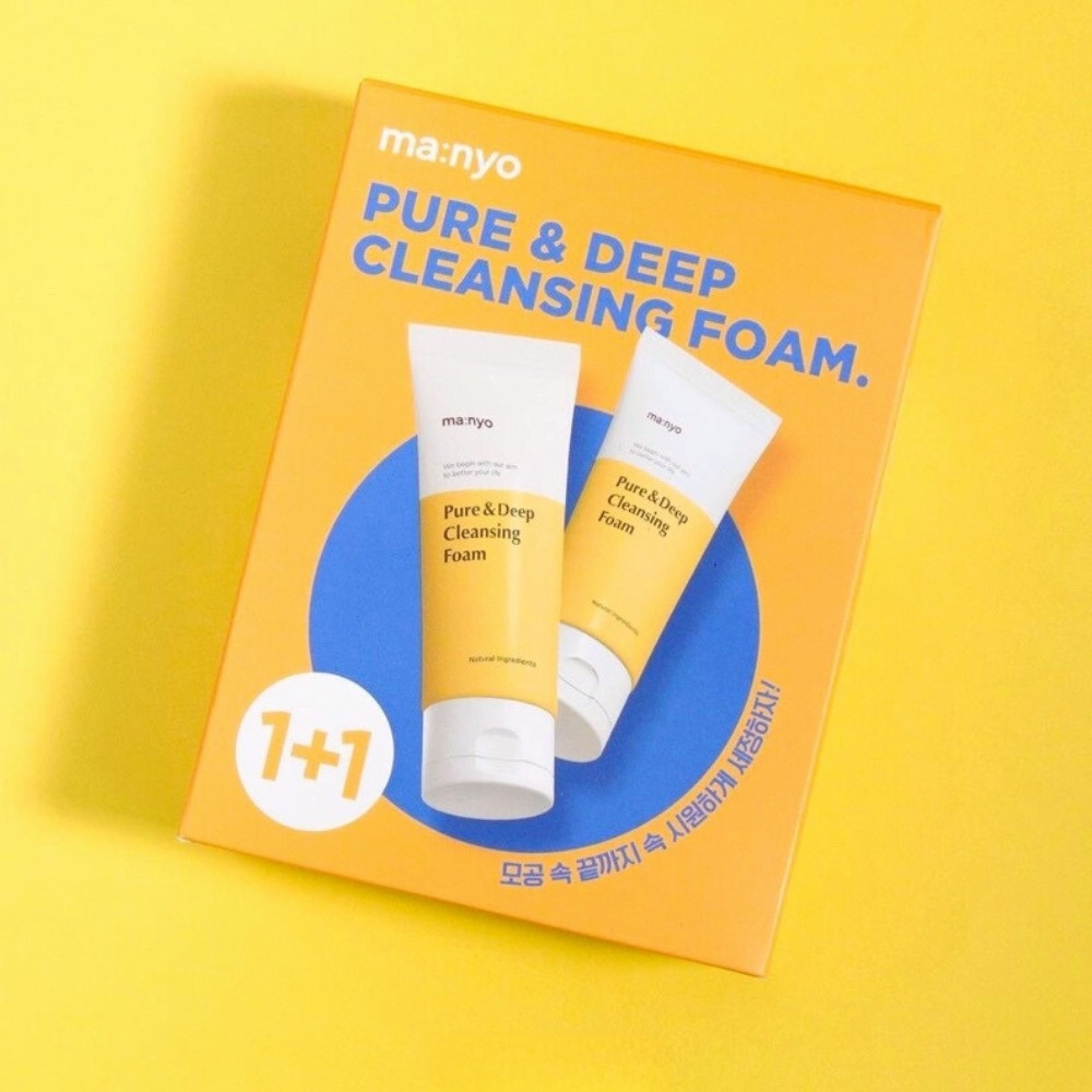 Sữa rửa mặt làm sạch sâu Ma:nyo Pure & Deep Cleansing Foam