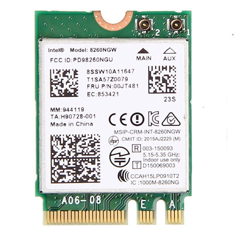 THAY CARD WIFI LAPTOP Dell Latitude 7250 E7250 7270 E7270 7450 E7450 5450 E5450 3550 E3550-Wireless 8260NGW